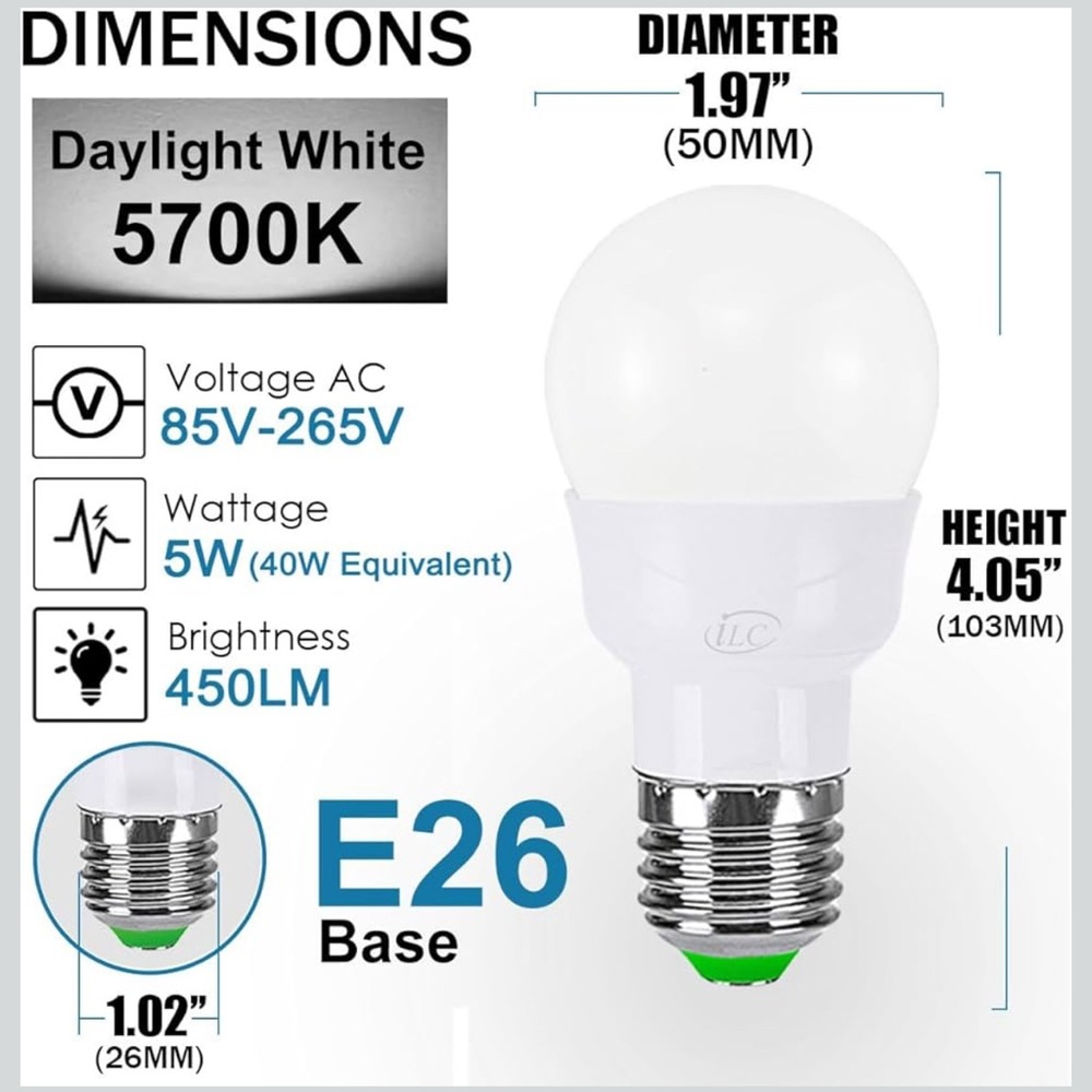 Color Changing LED Light Bulbs with 3 Remotes- 8 pack - Picture 6 of 11